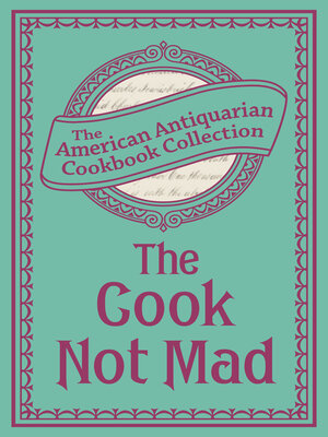cover image of The Cook Not Mad